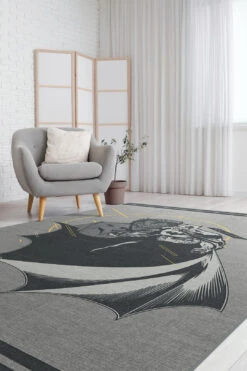 Batman™ Schatten Grau Teppich(Batman Schatten Grau Teppich) -Wohn Teppich Welt 0568 Batman Schatten Grau Shopify Room bf4a17c9 7a45 45dd 992d 7781021bf5a7