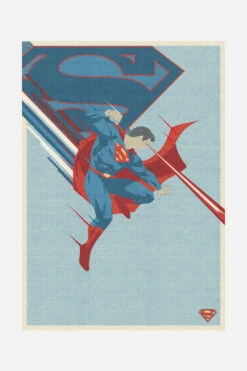 Superman™ Laser Blau Teppich(Superman Laser Blau Teppich)