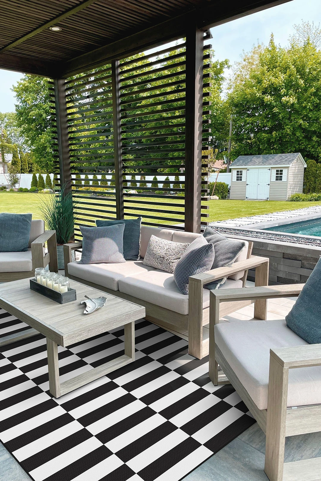 Outdoor Isla Schwarz Teppich(Outdoor Isla Schwarz Teppich) 5 Outdoor Isla Schwarz Teppich(Outdoor Isla Schwarz Teppich) – Bild 4