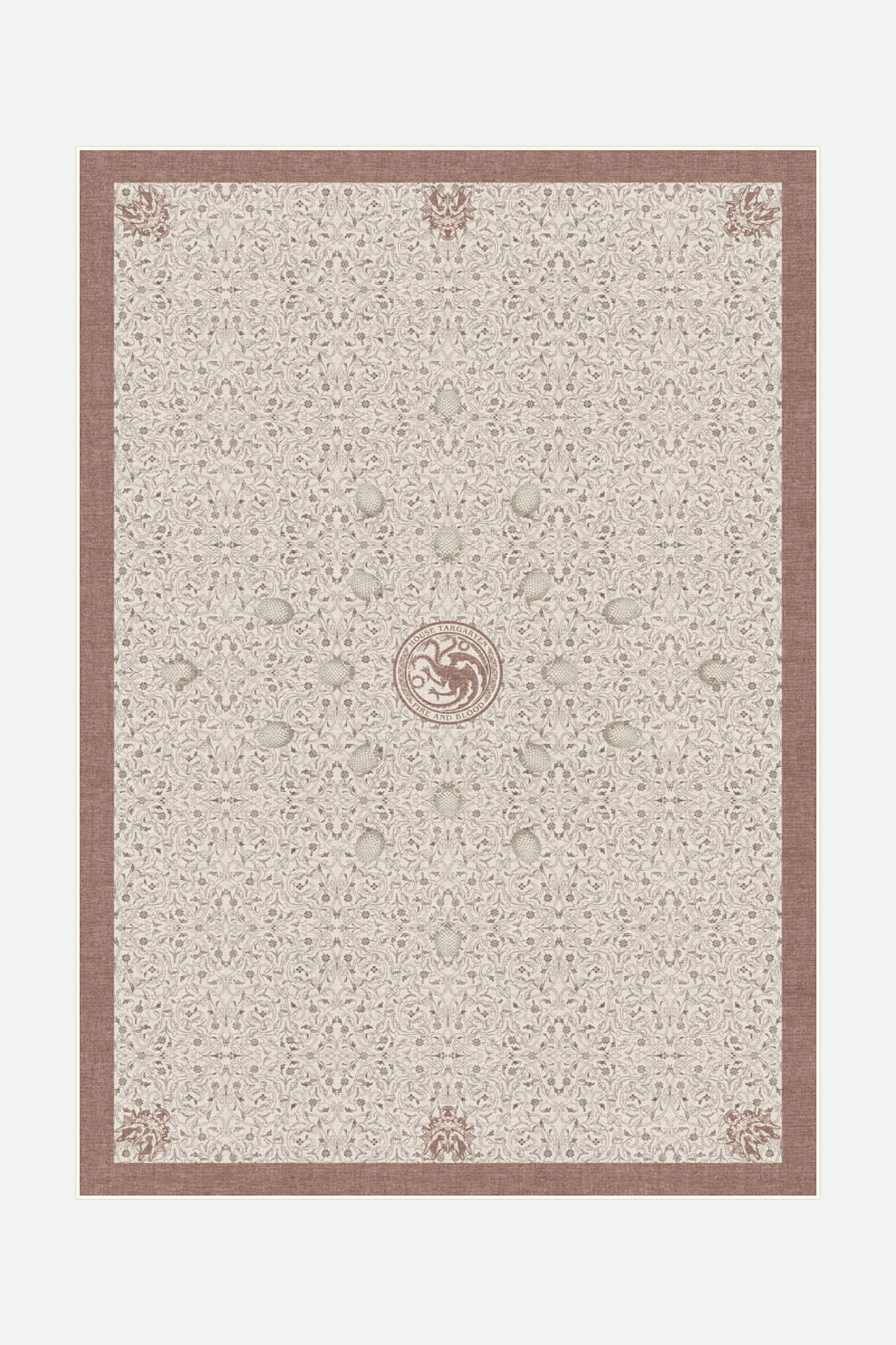 Haus Targaryen™ Rostrot Teppich(Haus Targaryen Rostrot Teppich) 3 Haus Targaryen™ Rostrot Teppich(Haus Targaryen Rostrot Teppich)