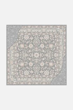 Finja Hellgrau Teppich(Finja Hellgrau Teppich) -Wohn Teppich Welt 0601 Finja Hellgrau Shopify Quadrat