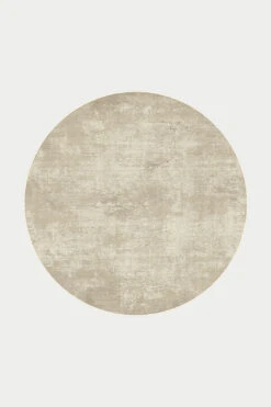 Asche Beige Teppich(Asche Beige Teppich) -Wohn Teppich Welt 0609 AscheBeige Shopify Rund200